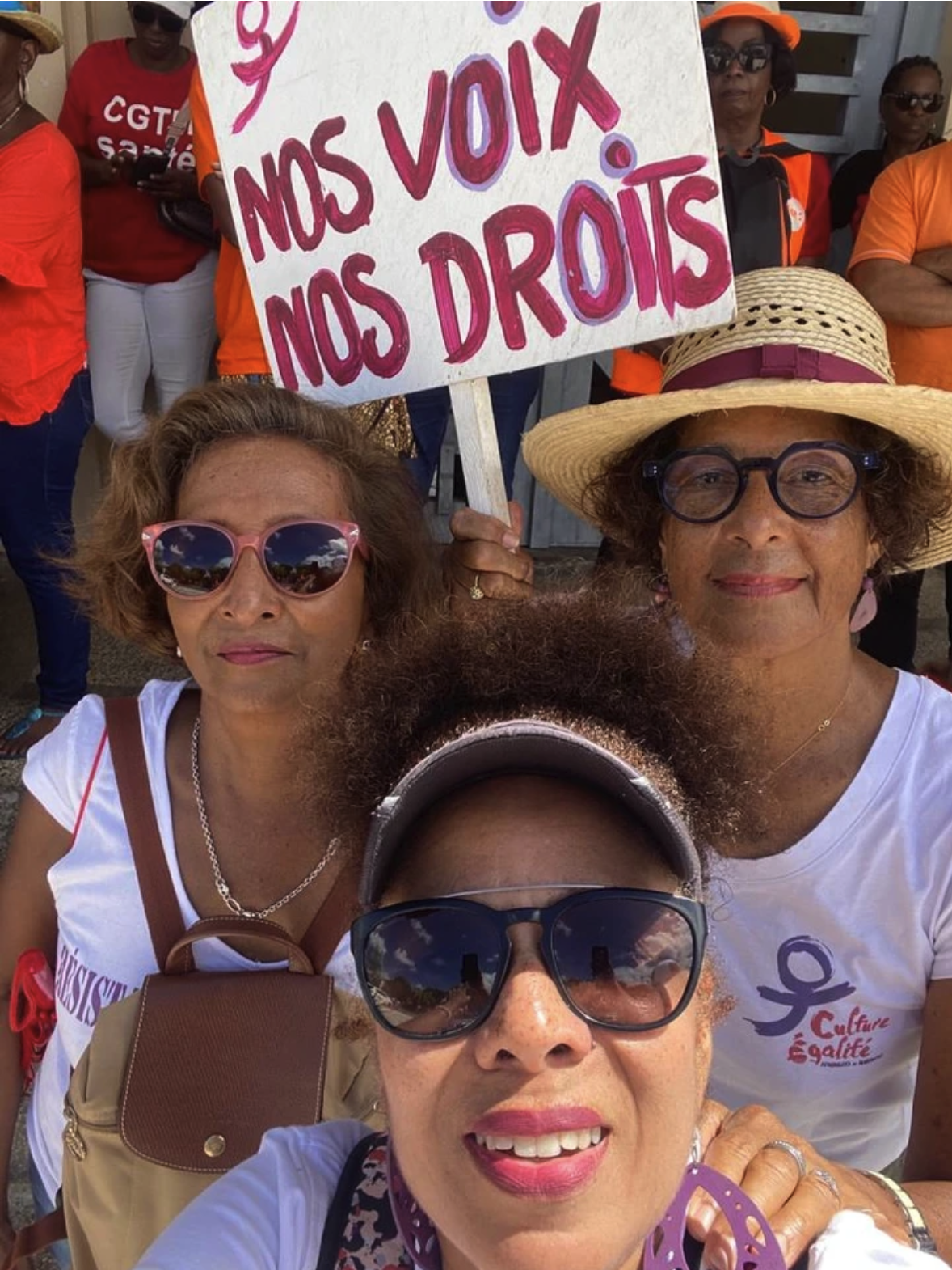 Photographie des femmes de l'association