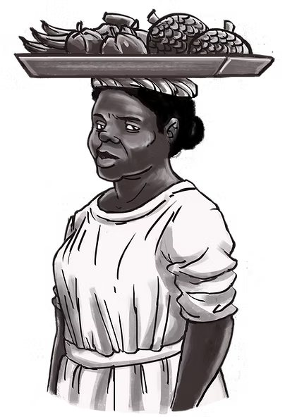 Illustration de Zulma la mère de Lumina de Bruno Dulthéo